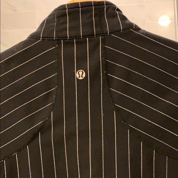 Lululemon striped zip up - Picture 2 of 5